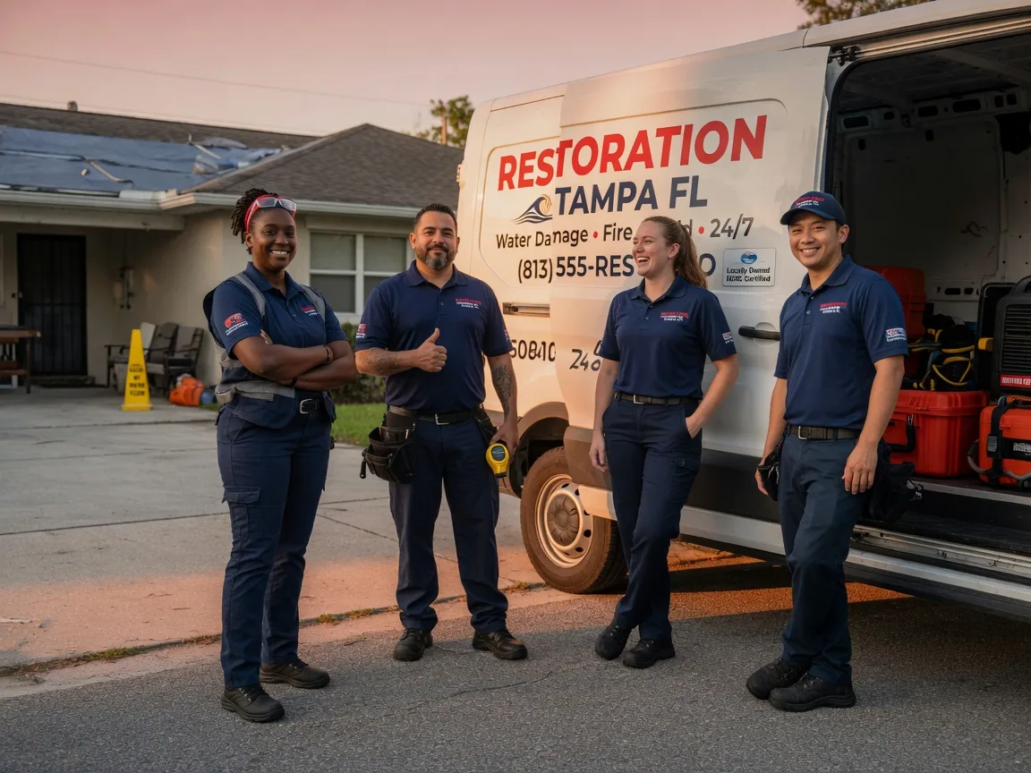 Water Damage Restoration company in Victor, WV